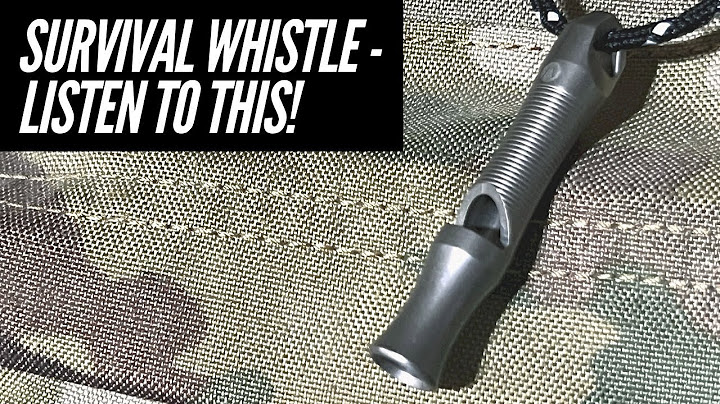 Listen to this Survival Whistle…From Far Away - Titanium Whistle from Thrunite