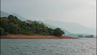 Pleasant boating in Thenmala dam in 4K | Shendurney Wildlife Sanctuary | Pallamvetty Saddle Dam