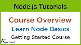 Node Js Tutorial for Beginners: Getting Started with Node - YouTube