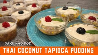 This Thai Coconut Tapioca Pudding Is So Good You Will Never Believe It's Vegan by Neena's Thai Kitchen 434 views 2 years ago 5 minutes, 15 seconds