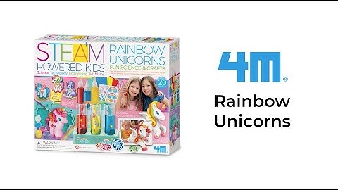 4M Steam Powered Kids Rainbows and Unicorns