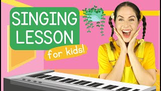 Kids singing lesson  voice activity | Music class for kids