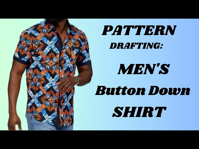 【DEARMINE】Dear Cotton Over Shirt Set-Up Bottom HOW TO DRAFT THE MEN'S BUTTON DOWN SHIRT - YouTube