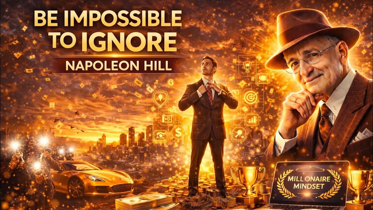 Think This Way And The World Can't Ignore You | Napoleon Hill