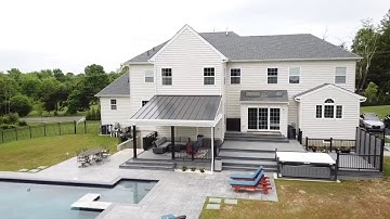 Trex Transcend Deck and Rail Drone Video