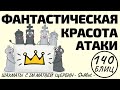 Фантастическая красота АТАКИ. Тартаковер на последок: Шахматы обучение в игре