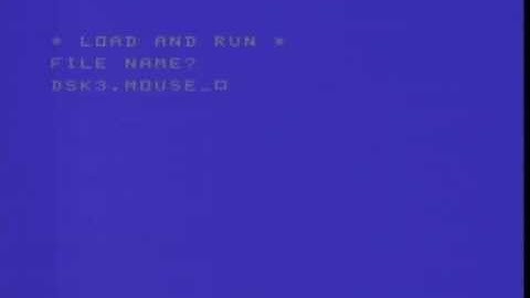 Serial Mouse Demo on TI-99/4A