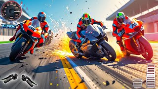 Extreme Bike Action Bike Racing Pro Gameplay | Realistic Motorcycle Physics screenshot 5