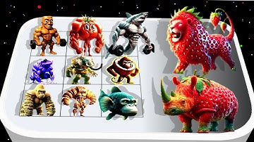 Merge Brainrot Evolution 3D | Tung Tung Sahur Anomali, nieuwe gameplay-walkthrough