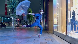 【傘が生きているように見えるダンス】バズってテレビで取り上げられたダンサー Kazuho Monster