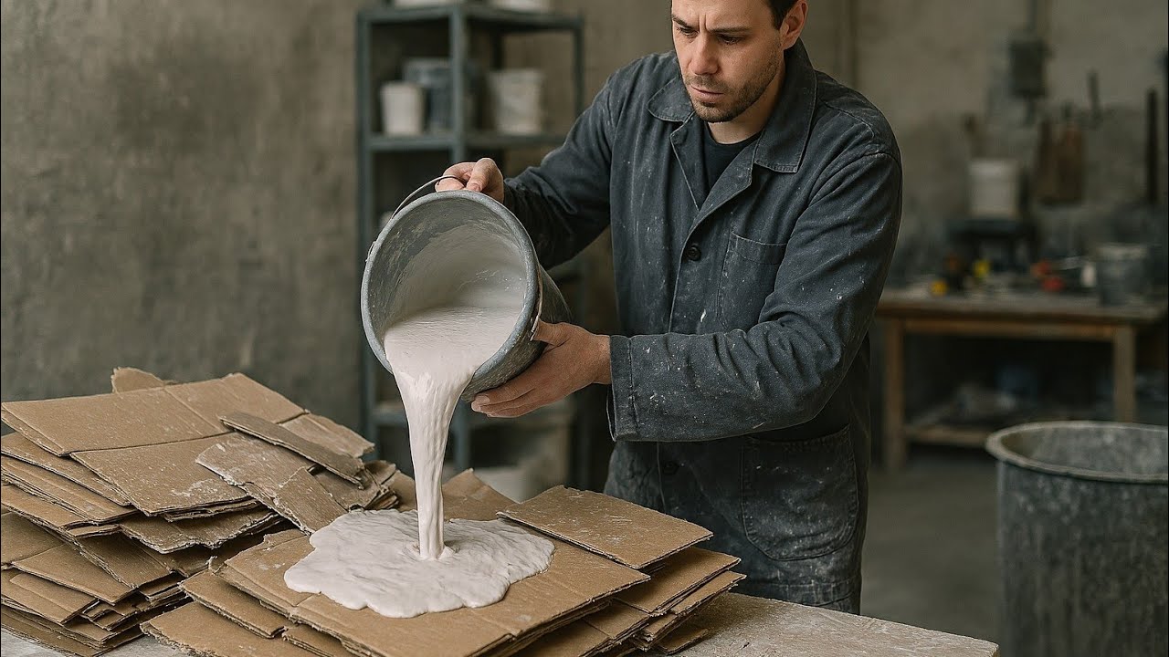 Most people don't know how to make the most of waste cardboard.