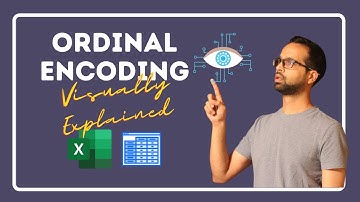 Ordinal Encoding visually explained using Excel
