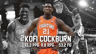 Illinois Kofi Cockburn Is An Animal 🦍❗️ Year 2 Is Gonna Be Scary | 2019 -20 Season Highlight Montage