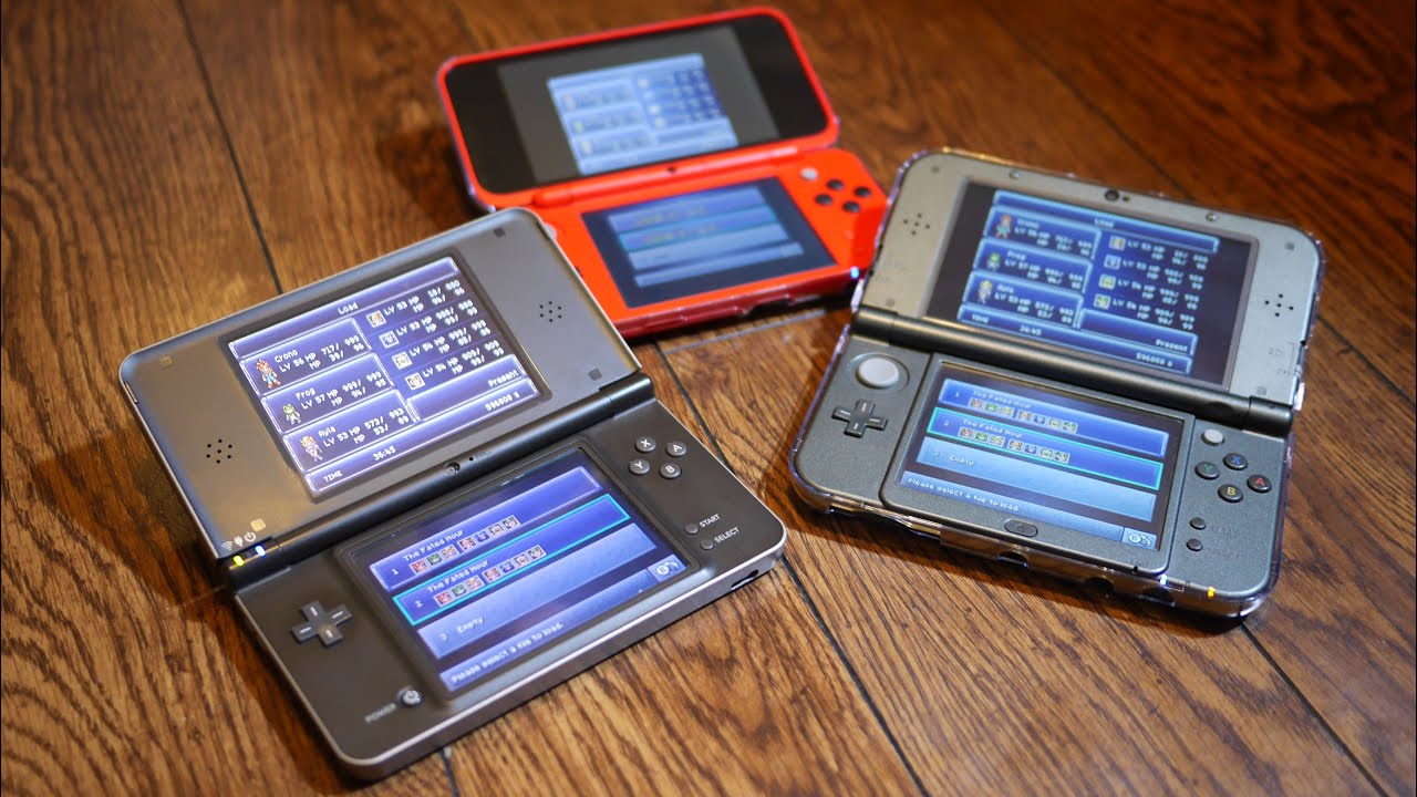 Intrusion Utålelig Botanik How a DS game looks on a Nintendo 3DS XL, 2DS XL and DSi XL [4K] - YouTube