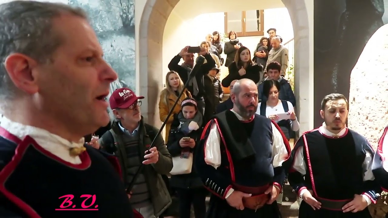 I Cantori di via Majore di Nuoro Unu ballu pilicanu Laconi 20 11 2022