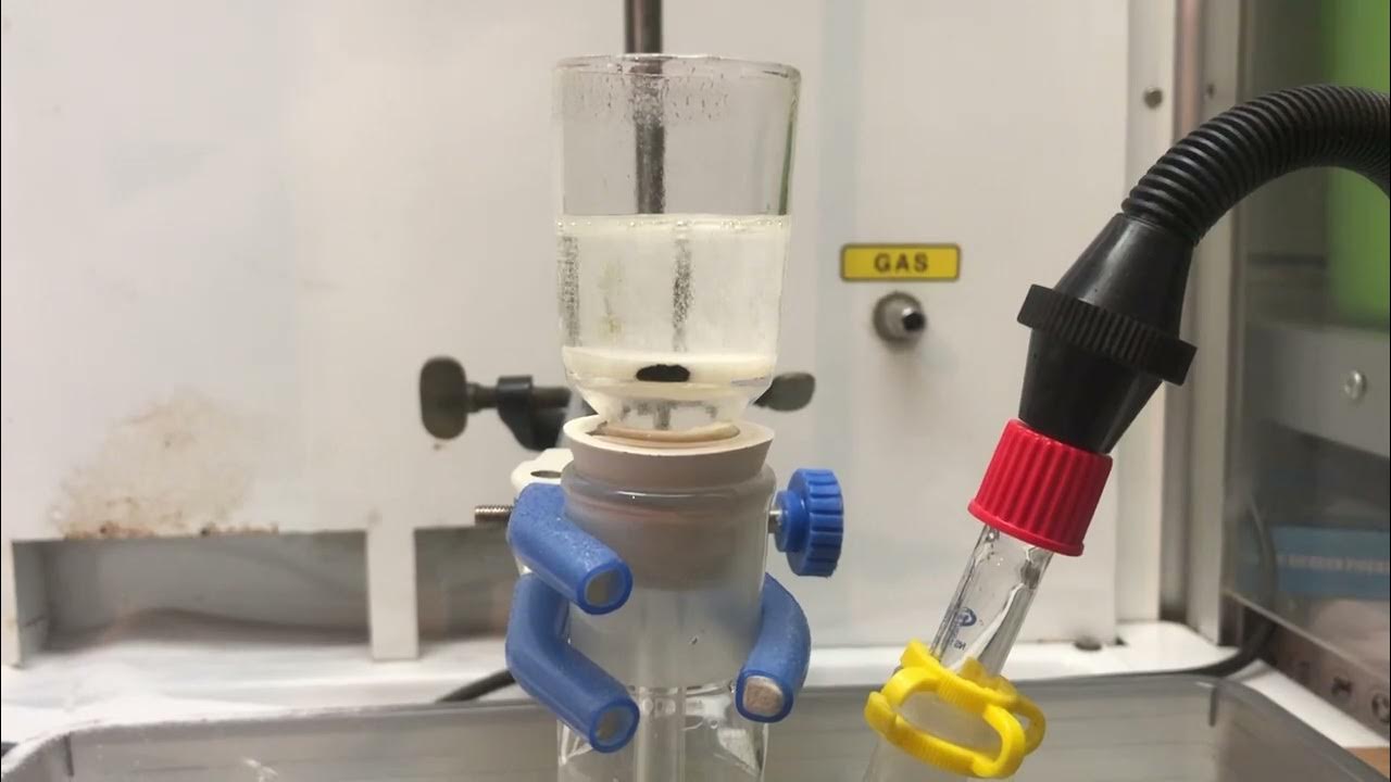 Cleaning Fritted Filter with Piranha YouTube