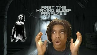 MY FIRST TIME EXPERIENCING SLEEP PARALYSIS!! *scary* | STORYTIME