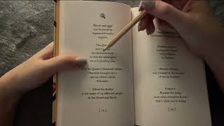 ASMR - Super Relaxing Book Reading 2024 Facts - Clicky Whispers screenshot 5