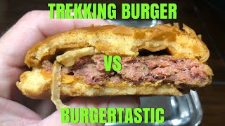 Cheeseburgers In Cans A Comparative Taste Test Trekking Burger Vs Burgertastic