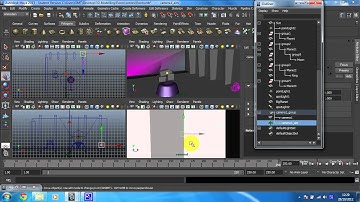 Learn Maya 2015: Animation - 8 -- Working with the camera group and aim