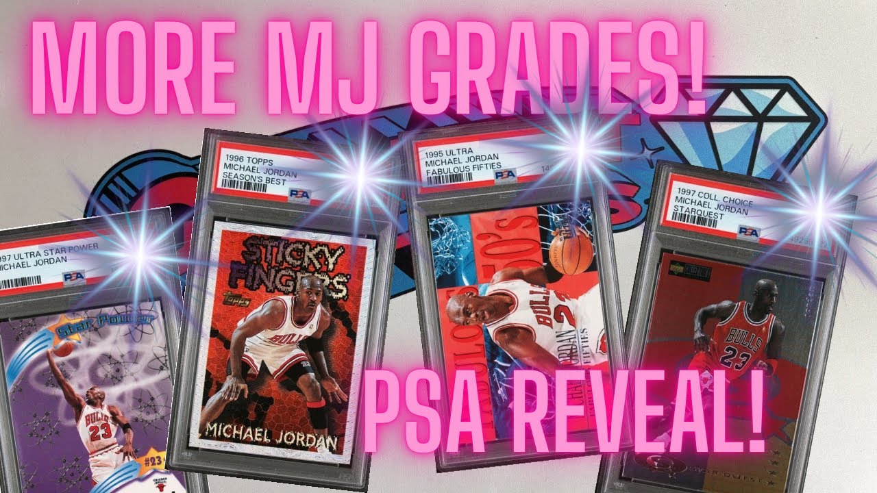 マイケル・ジョーダン コレクターズピンセット PSA REVEAL - 20 of the SAME Michael Jordan Cards??!! How'd we Do