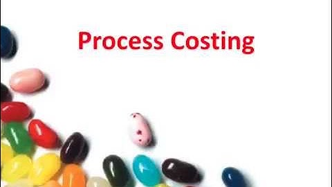 Process Costing - Second Department