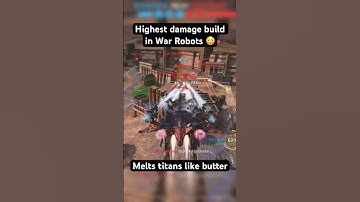 Is this the best robot in war robots? Well, it’s a glass cannon!#warrobots #wr #shorts #warrobot