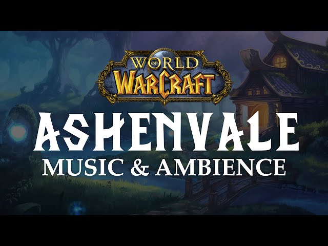 Ashenvale | 4K World of Warcraft Music & Ambience - Mystical Forest Sounds, 3 Hours class=