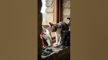 Most intelligent cat in world 😂😂 solves puzzles like a pro #cats #smartpets #funnycats