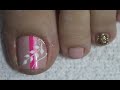 DISEÑO DE UÑAS ESPIGAS PARA PIES SENCILLA - SPIKES NAIL ART - NLC