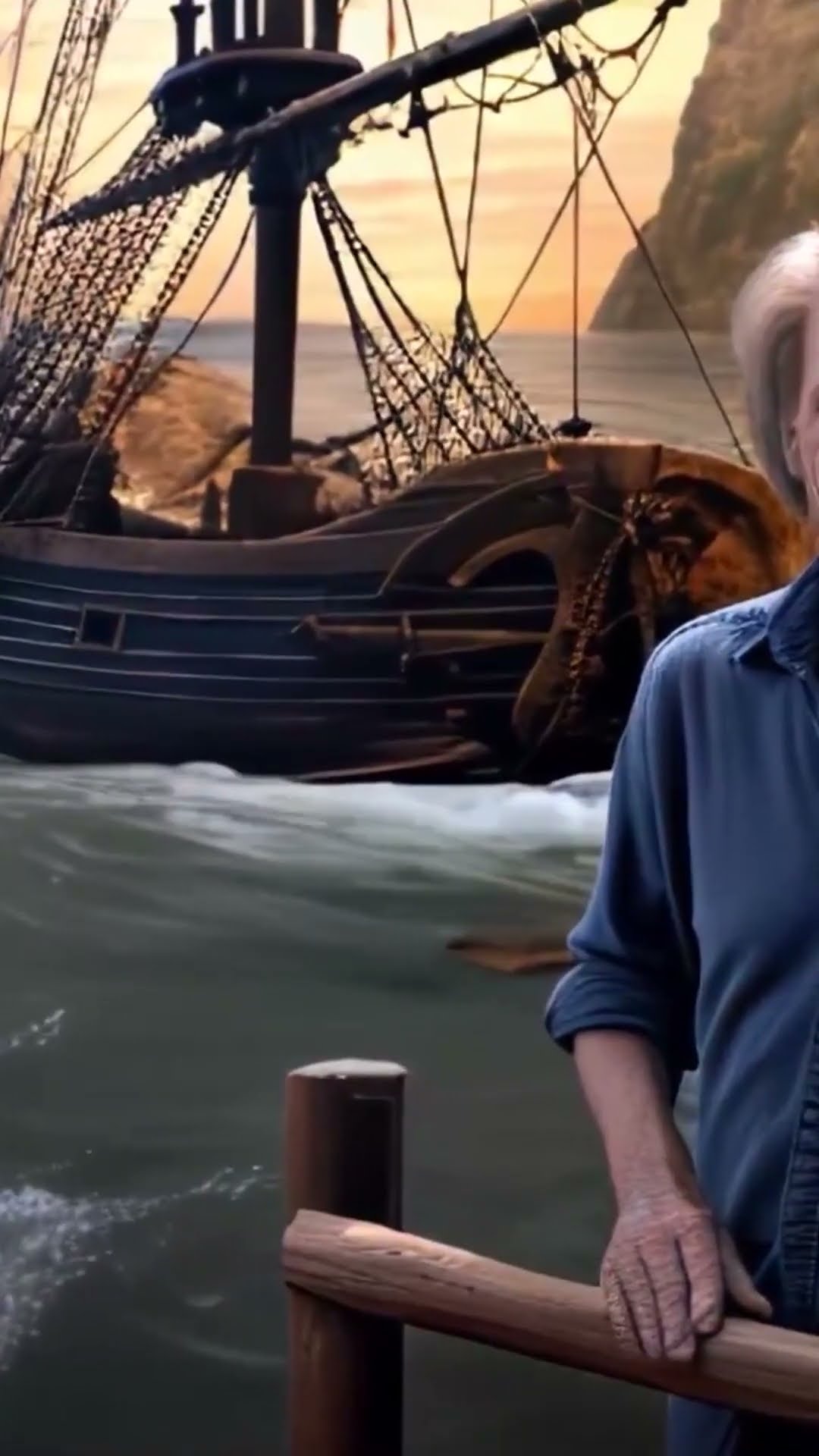 Navio Fantasma Aparece em Meio ao Milho ??