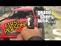 FIRST PERSON CHAOS! [GTA V] [PS4] [GAMEPLAY]