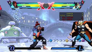 UMVC3 - El Gato kill Thor challenge {Akuma}