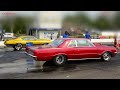 Nostalgia Muscle Cars Bracket Drag Racing at Byron Dragway