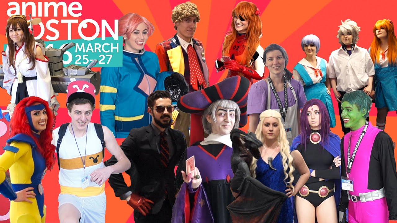 Anime Boston 2016 Cosplay Card Interview Game Part END!! - YouTube