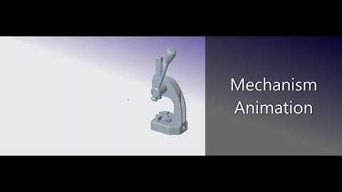 Creo Mechanism and Explode Animation