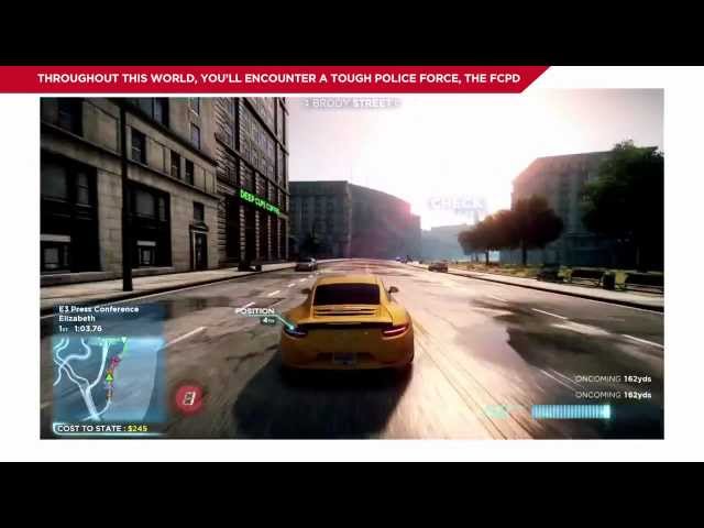 Геймплейный ролик NFS Most Wanted + новые факты об игре