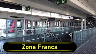 Metro Station Zona Franca - Barcelona 🇪🇸 - Walkthrough 🚶