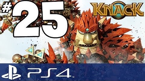 Knack Walkthrough - PART 25 - Goblin Assembly (PS4 Gameplay w/ Commentary)