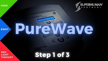 PureWave PEMI PEMF with EMF protection. Low power vs high power. Step 3 of the Superhuman Protocol.