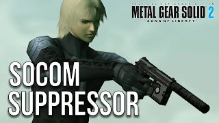 How to get the SOCOM Suppressor in MGS2 (SOCOM Suppressor location)