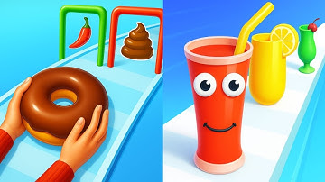 Bakery Stack 🍰 VS Juice Run 🧃 | Sweet Cakes or Fresh Drinks?! 😋🔥