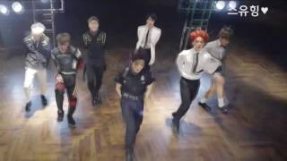 The entire BTS Dope 쩔어 M/V but every time they say 쩔어 it gets faster