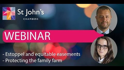 proprietary estoppel webinar series