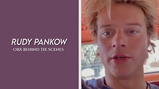 Rudy Pankow Scenepack || OBX behind the scenes Pt.1