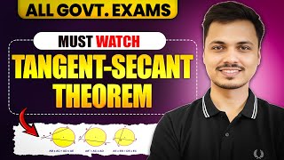 Tangent–Secant & Secant–Secant Theorem 🔥 | Chord–Chord Intersection