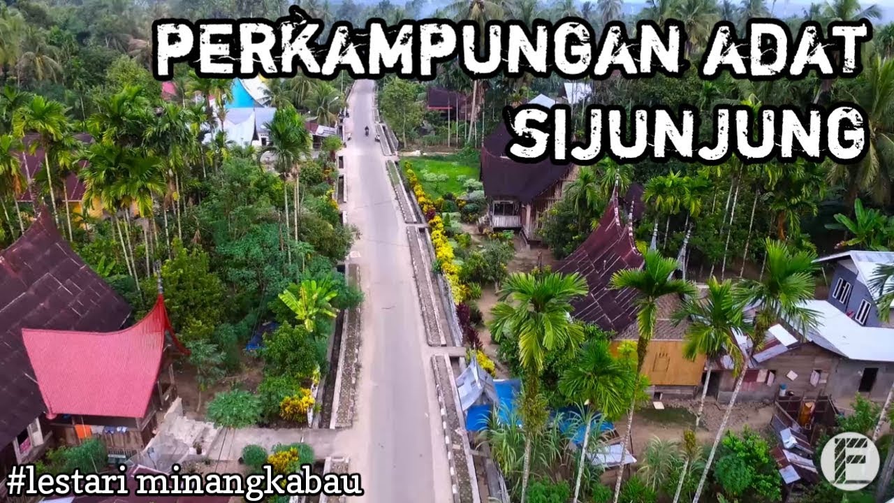 perkampungan adat padang ranah SIJUNJUNG.... - YouTube