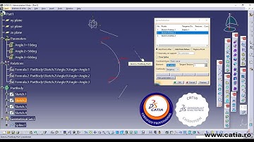 CATIA v5 How to control the tangencies and tensions of a spline curve using parameters and formulas
