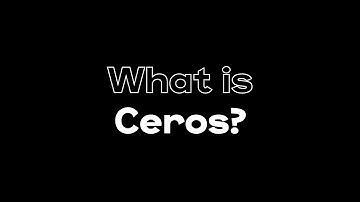 What is Ceros? Explained in 60 seconds
