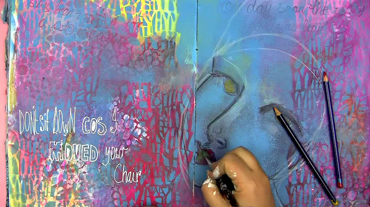 Jane Davenport using Jill K Berry Stencils